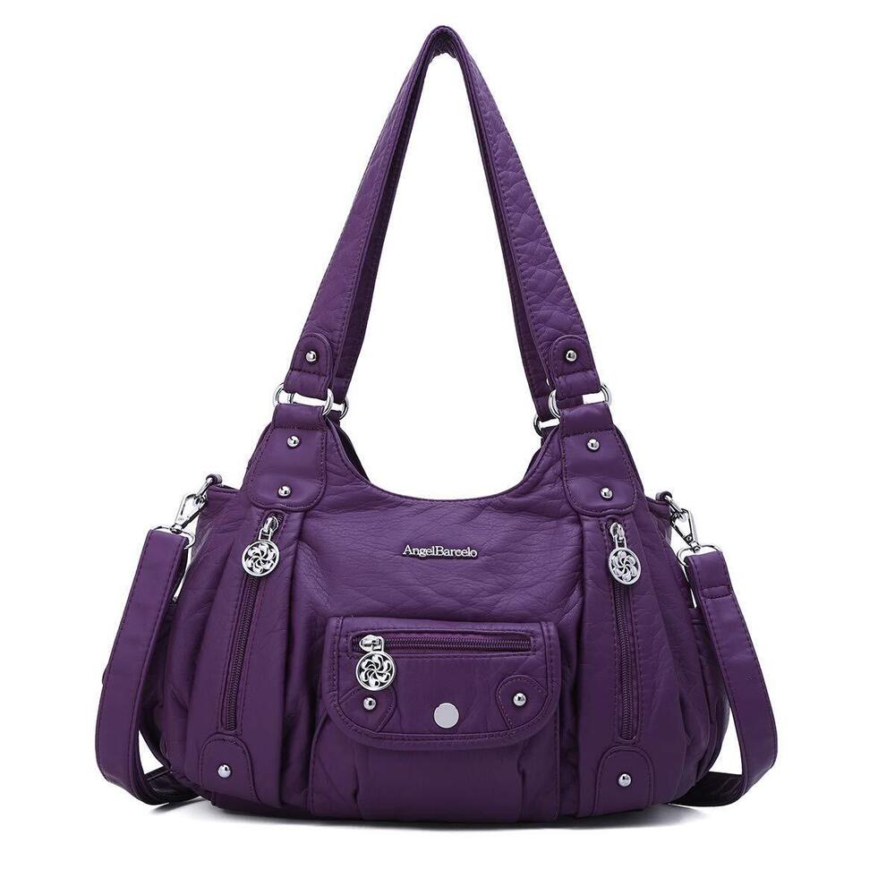 3730 Roomy Fashion Hobo Handbags Purse Satchel Shoulder Bags Tote Washed
